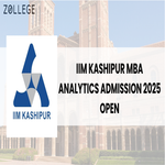 IIM Kashipur MBA Analytics Admission 2025 Open